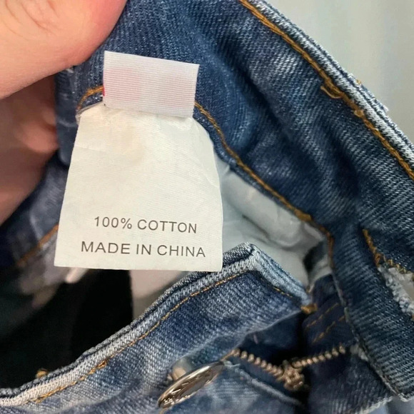 Princess Polly Size‎ 4 distressed denim Women’s Jeans B12 - Picture 9 of 9